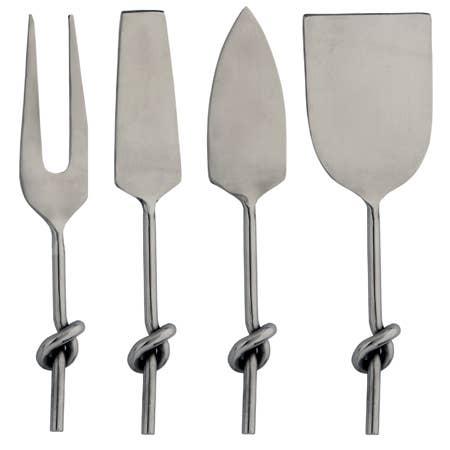 Charcuterie & Cheese Tools Set with SS Knot Handle