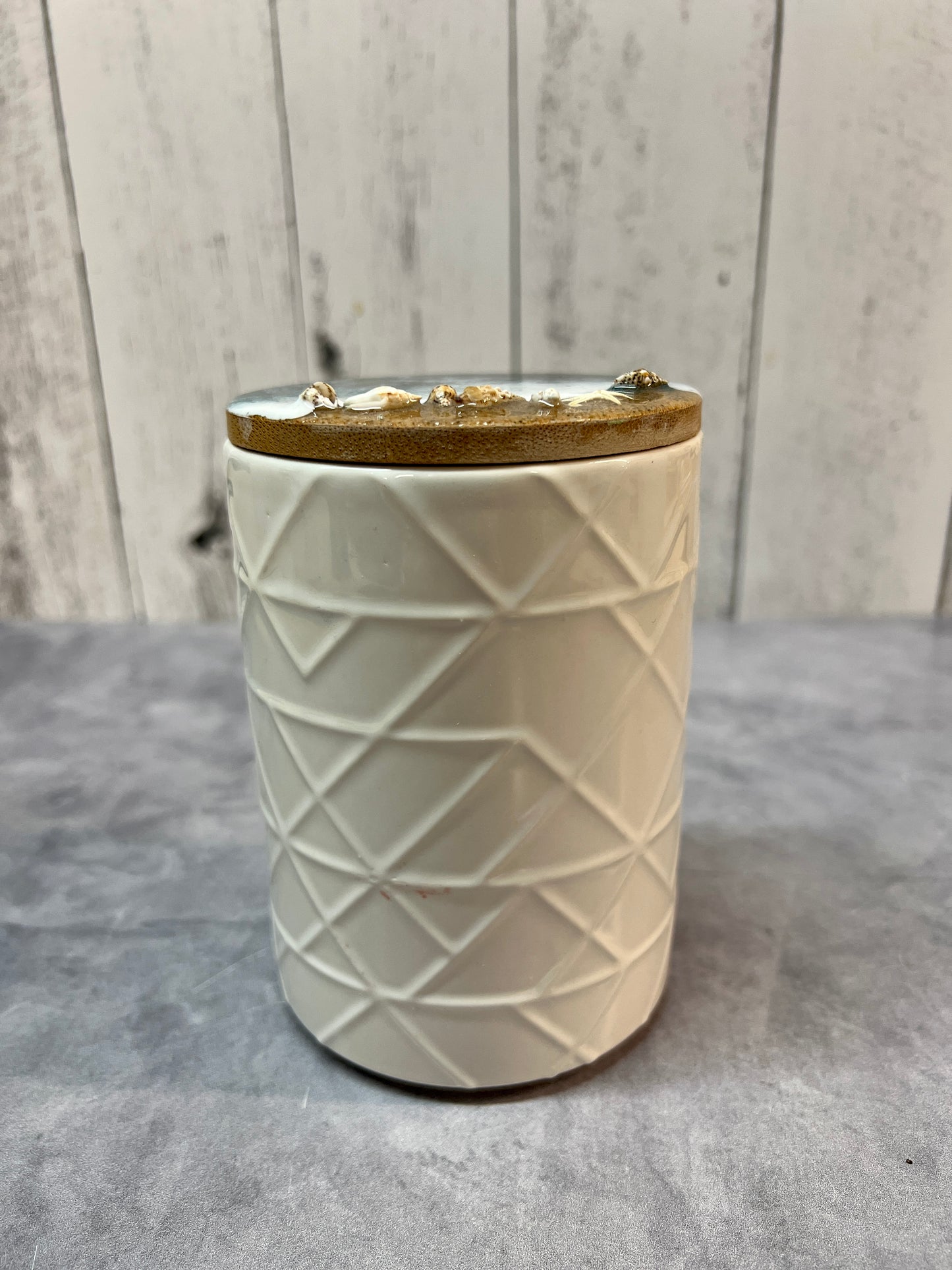 Beach Wave Canister
