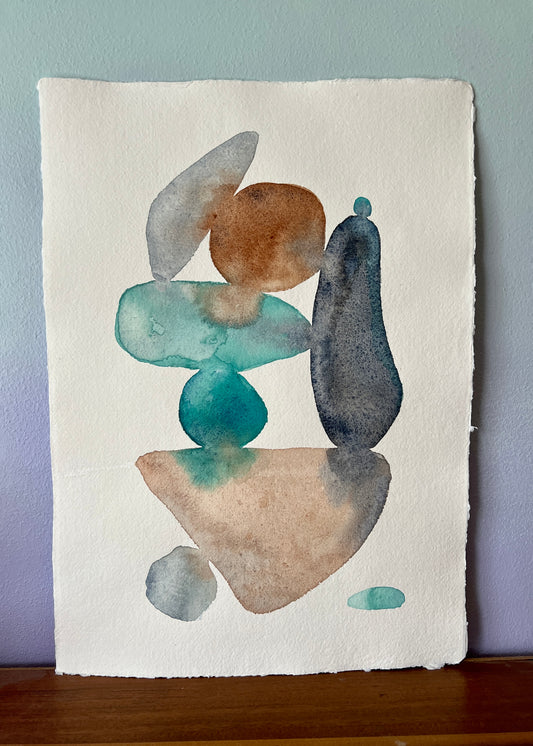 ***SOLD*** Finding Balance - Series - Watercolor