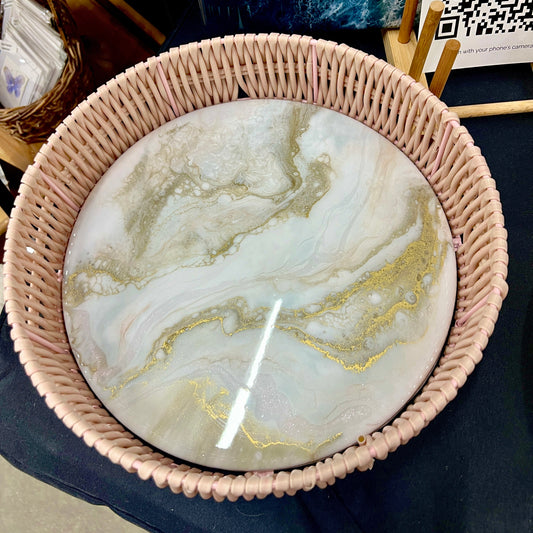 Custom Resin Finished - Serving Tray