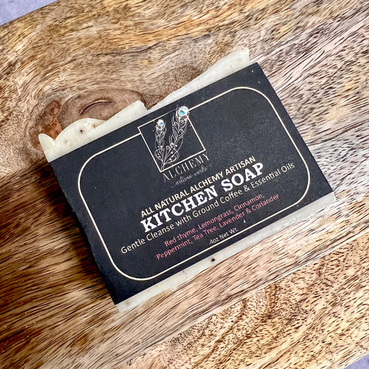Alchemy Artisan Kitchen Soap - Bar Soap for Hands, Dishes, Kitchen, and more!
